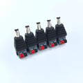 Male Female Socket Barrel Adapter 12V DC Power Connector Plug Jack for CCTV Camera LED Strip Supply Terminal 2.1mm x 5.5mm