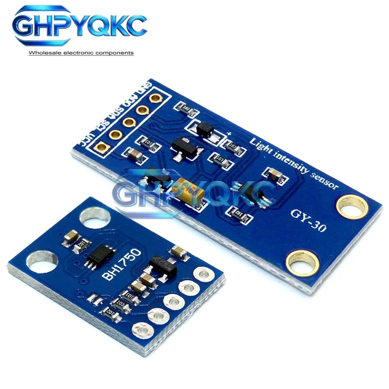 GHPYQKC  GY-30 GY-302 BH1750FVI  BH1750 The digital optical intensity illumination sensor BH1750FVI of module for arduino 3V-5V