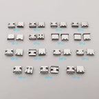 15Models/Box Type C USB-C JACK Charging Dock Connectors Mix 6Pin and 16Pin Type-C Female SMD DIP PCB Soldering DIY Repair Socket
