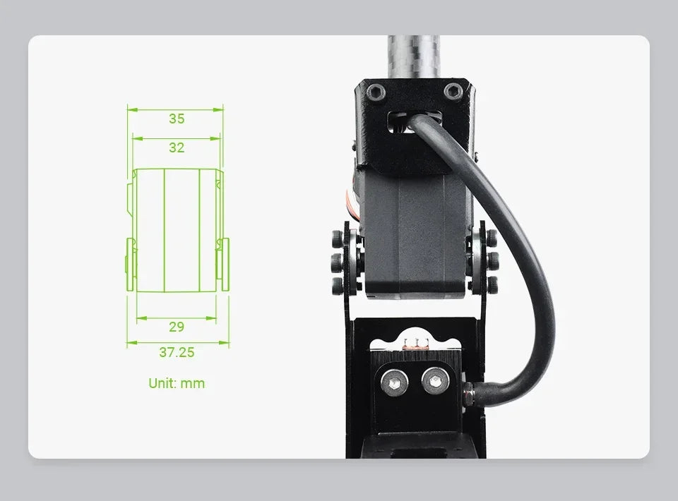 Waveshare ST3215-HS 20kg.cm Bus TTL Servo Motor 106PRM High Speed Large Torque With 360 Degrees High Precision Magnetic Encoder