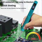 KANOYU Wireless solder iron usb charging portable digital display intelligent lithium battery for small home maintenance