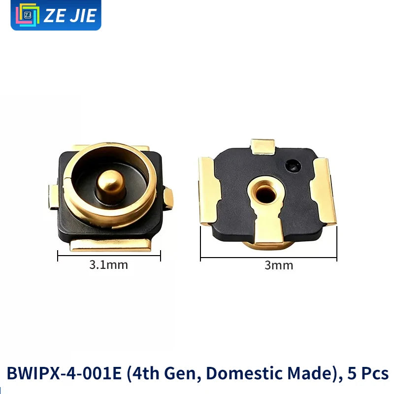 IPEX‑4 U.FL SMT PCB Board‑end Antenna Receptacle, RF SMD Connector, Part No. 20279‑001E