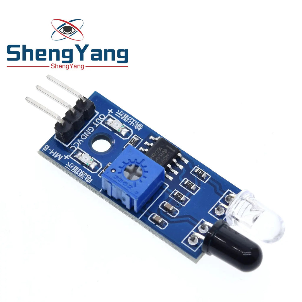TZT 1/2/5PCS IR Infrared Obstacle Avoidance Sensors Module for Arduino Smart Car Robot 3-Wire Reflective Photoelectric New