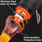 800/400/50PCS Heat Shrink Butt Waterproof Solder Seal Wire Cable Splice Terminal Kit Crimp Terminals Electrical with Hot Air Gun