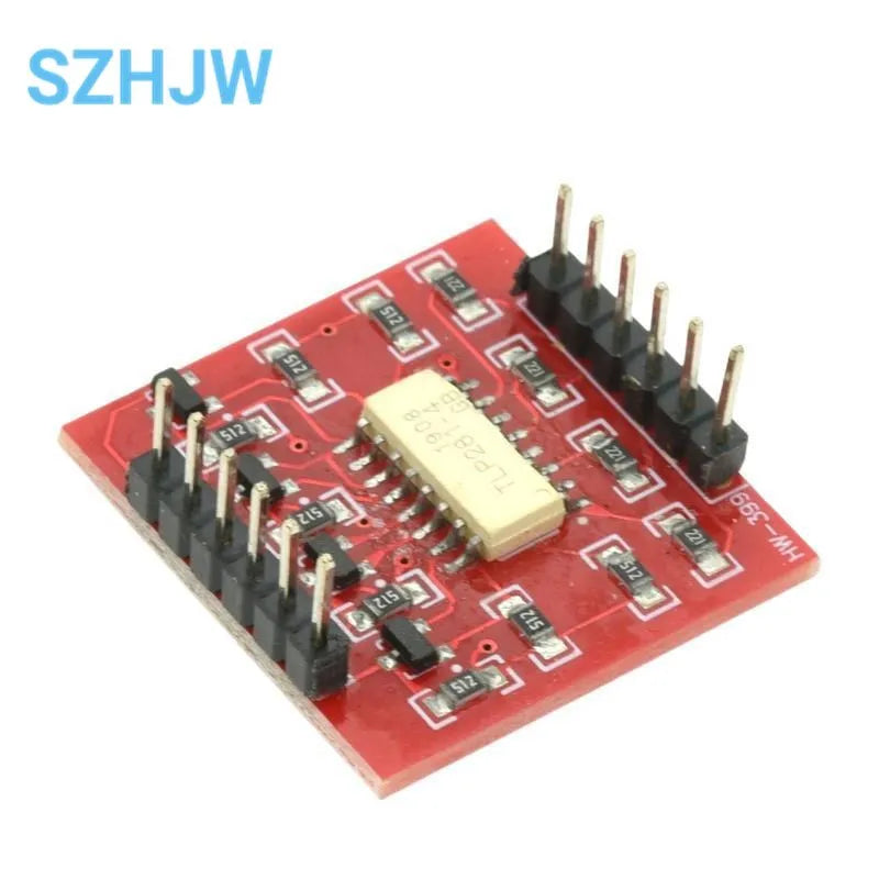 1-10PCS TLP281-4 4-Channel Optocoupler Isolation Module High/Low Level Input for Arduino, Raspberry Pi, Industrial Control