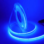DC 12V 24V COB Strip 320Leds/M High Density RA90 White Pink Yellow Ice Blue Red Green Flexible Ribbon Rope LED Light