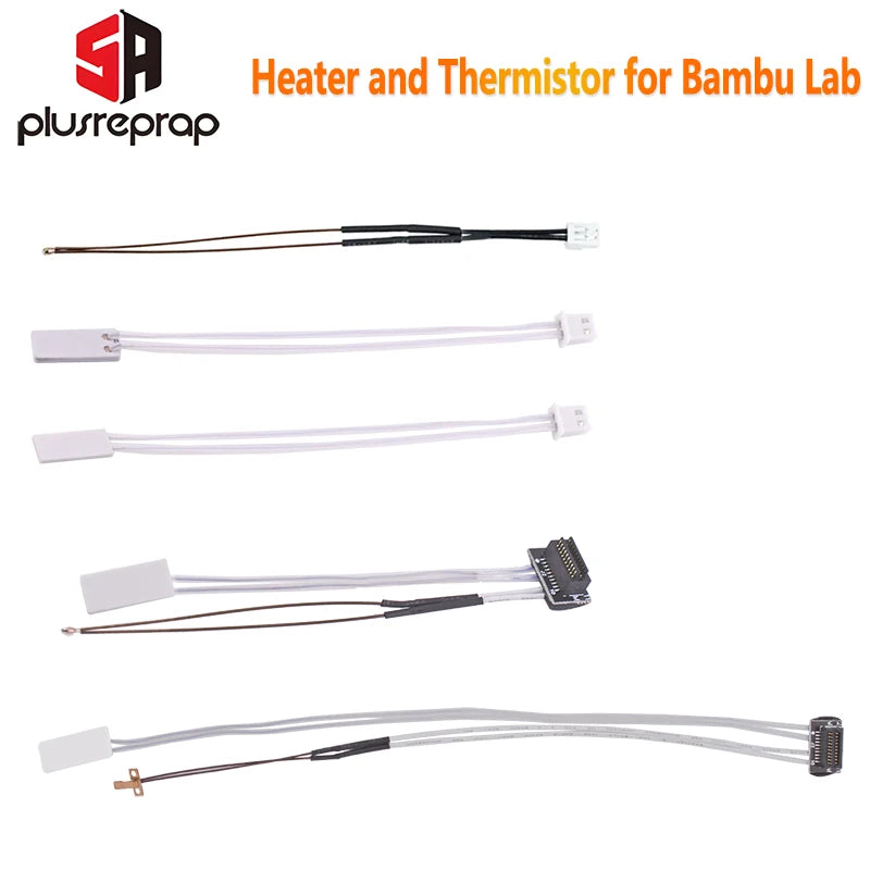 Ceramics Heating element Thermistor for Bambu lab A1 A1Mini X1 X1C P1 P1P P1S Combo 3D Printer HeaterParts
