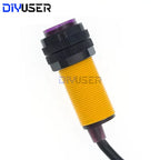 DIYUSER E18-D80NK Infrared Obstacle Avoidance Photoelectric Sensor Proximity Switch 3-80cm Detection Range Adjustable