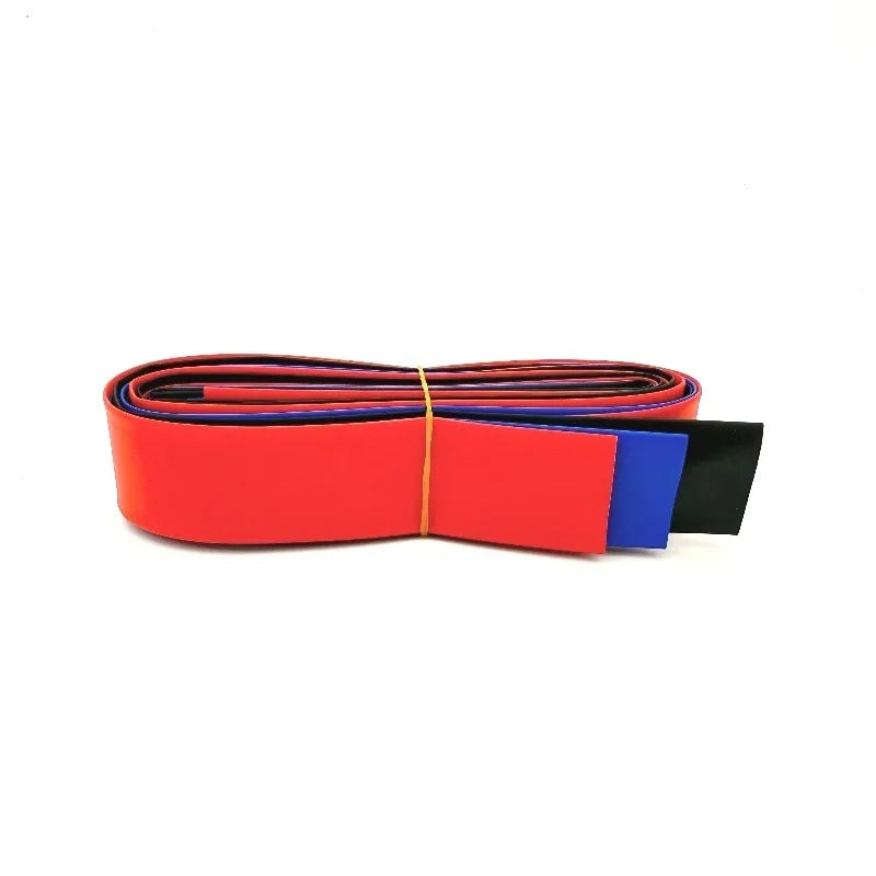 2:1 Times Shrink Heat Shrink Sleeve Tubes Set Thermoresistant Tube Wire Insulated Wiring, Red, Blue, Black Totaling 3 m