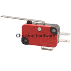 10Pcs Hinge Roller Lever Arm SPDT 1NO 1NC Snap Action Micro Switch,250W ~1500W optional.Lead Limit Switch