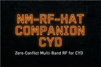 NM-RF-Hat Companion Hat Multi-Band RF For Bruce CYD ESP32-2432S028 CC1101 NRF24 PN532 IR TX/RX 433M OOK Power Mgmt TF Slot