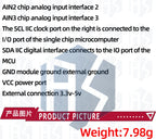 PCF8591 AD / DA Conversion of to Digital /Digital-to- Converter Module Temperature Illumination