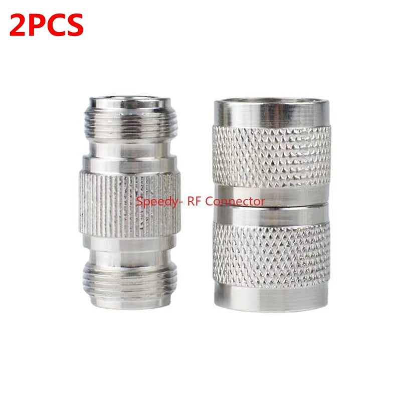 2Pcs L16 N Type Male Female To N Male Female Straight Connector N Male Female Double RF Adapter Coax Fast Delivery High Quality