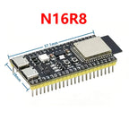 ESP32-S3-DevKitC-1 Development Board BT 2.4G Wifi Module for Arduino 8MB PSRAM 16MB FLASH N16R8 42Pin CH340C Type-C ESP32 S3
