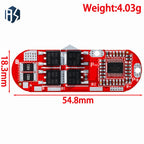 Bms 1s 2s 10a 3s 4s 5s 25a Bms 18650 Li-ion Lipo Lithium Battery Protection Circuit Board Module Pcb Pcm 18650 Lipo Bms Charger