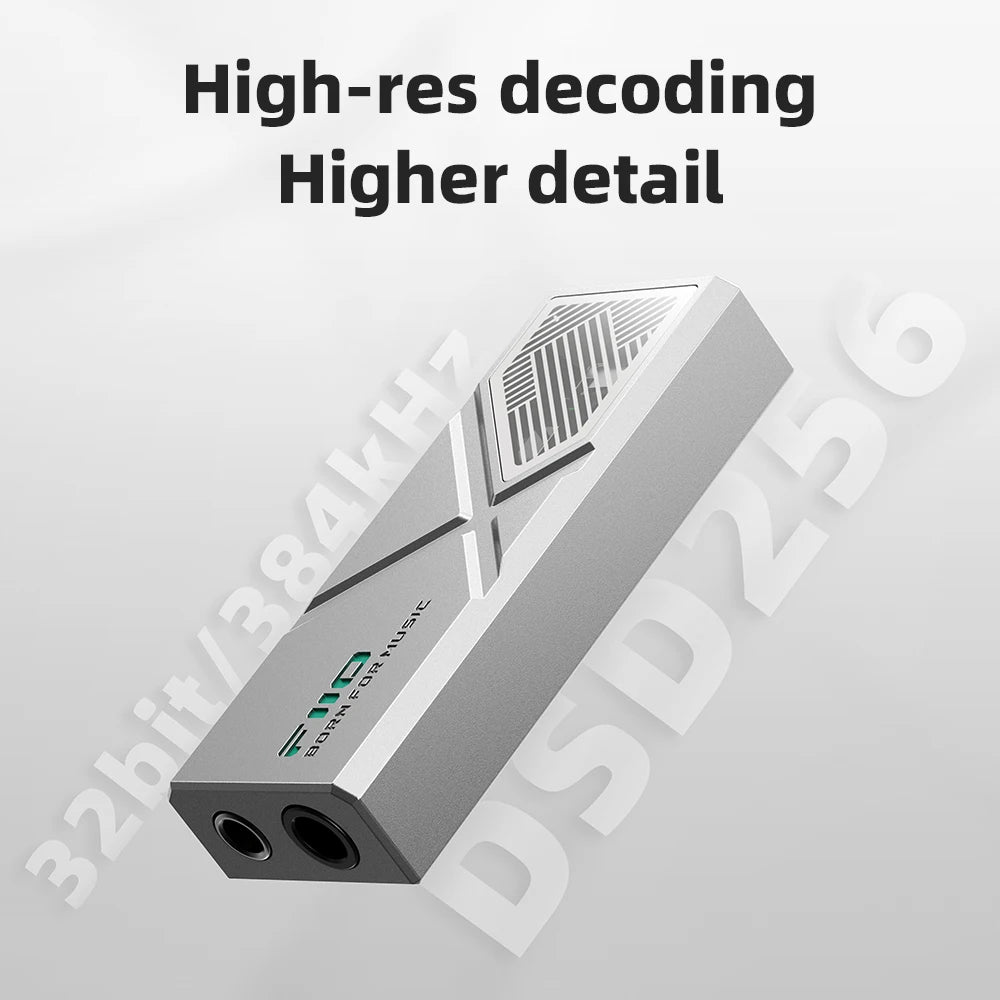 FiiO KA13 Dual CS43131 Portable DAC Amplifier for IOS/Android 3.5mm and 4.4mm Balanced Output, 550mW high Power