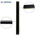 10PCS 1x40Pin 2.54mm Pitch PH8.5 Single Row Female PCB Socket Board Male Pin Header Connector For Arduino
