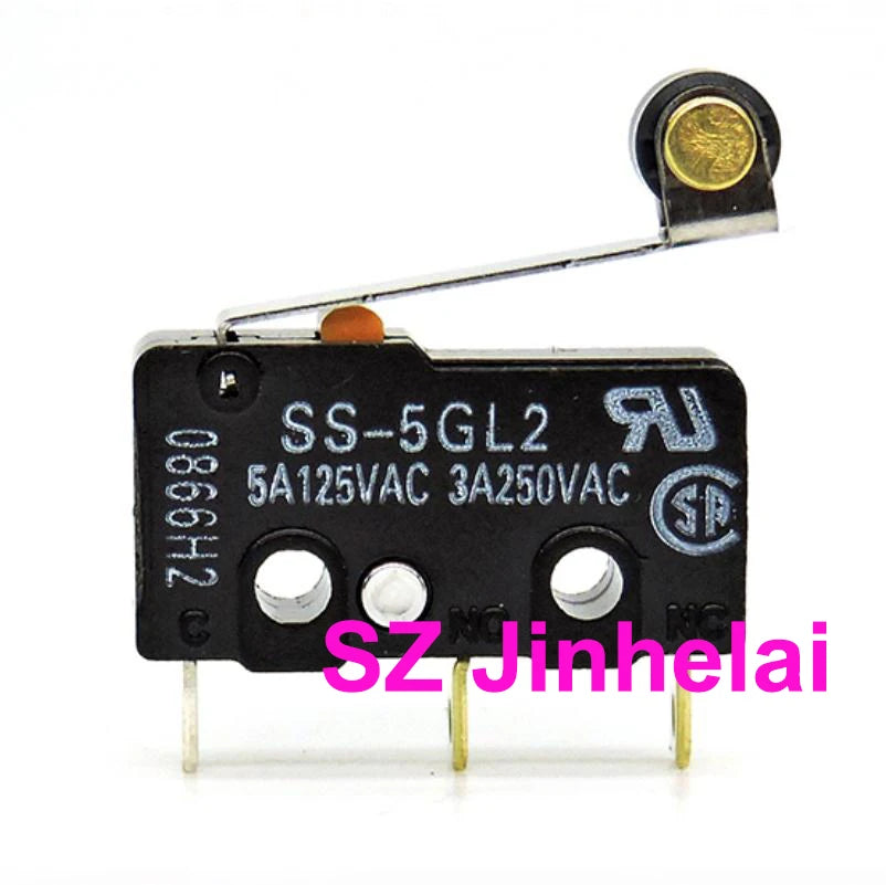 10pcs Authentic Original Omron Micro Switch SS-5 5GL 5GL2 5GL13  5GL111 5-F 5GL-F 5GL2-F 5D