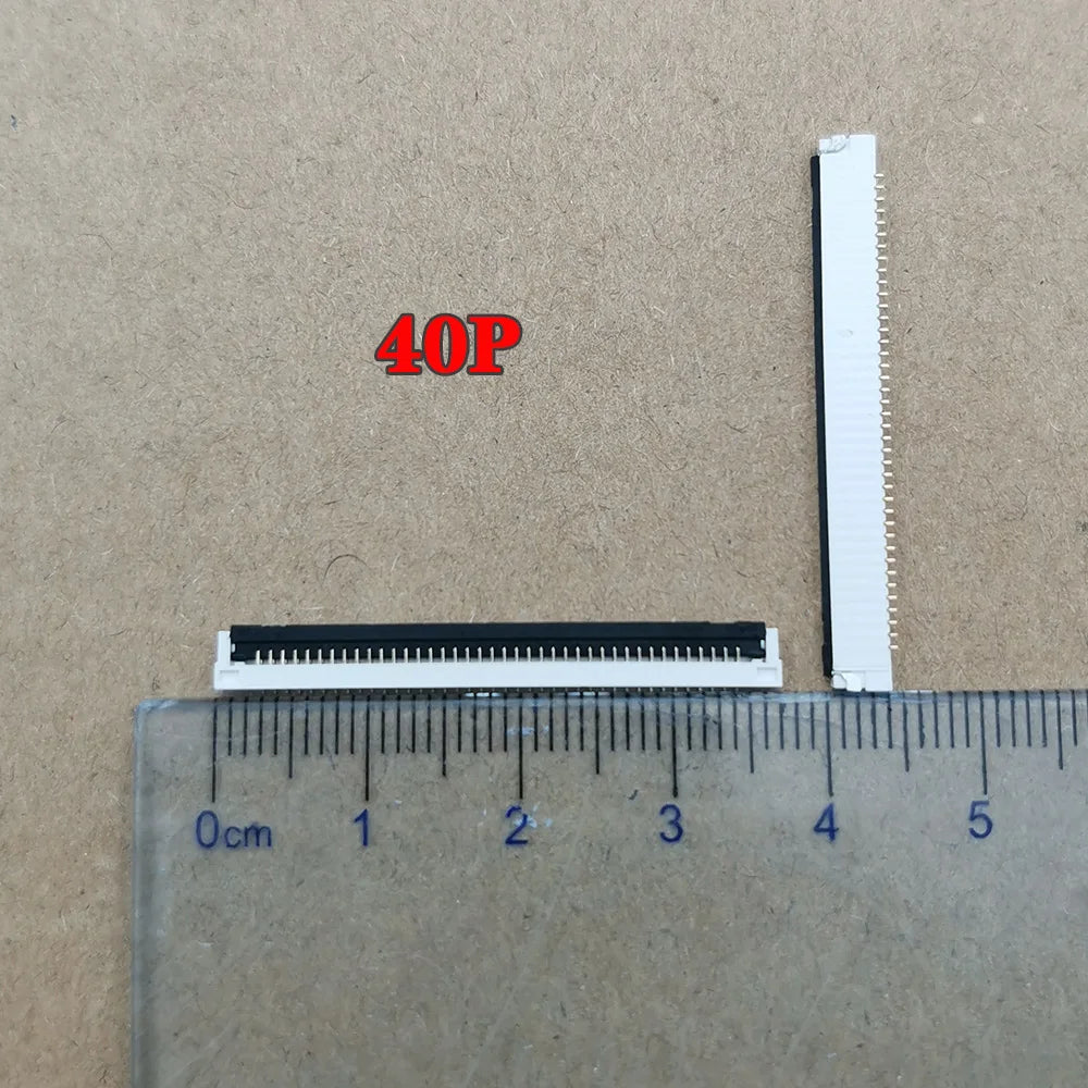5-20pcs FPC FFC 0.8mm Pitch 32 36 60 Pin Flip Type Ribbon Flat Cable Connector Socket 40P 36P 32P