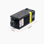 Lasers 520nm 1W Green Laser Module DC12V Focusable DIY OX Laser Head 1000mW Diode Laser for Stage Laser Bird Repellent  With TTL