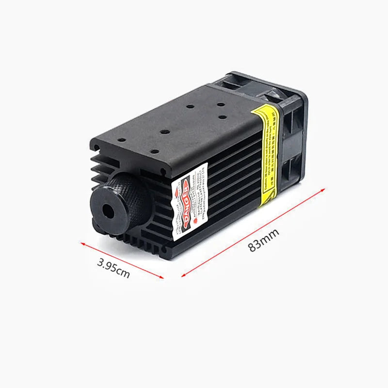 Lasers 520nm 1W Green Laser Module DC12V Focusable DIY OX Laser Head 1000mW Diode Laser for Stage Laser Bird Repellent  With TTL