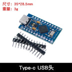 Pro Micro ATmega32U4 5V 16MHz Original Chip Replace ATmega328 For Arduino Pro Mini With 2 Row Pin Header For Leonardo UNO R3