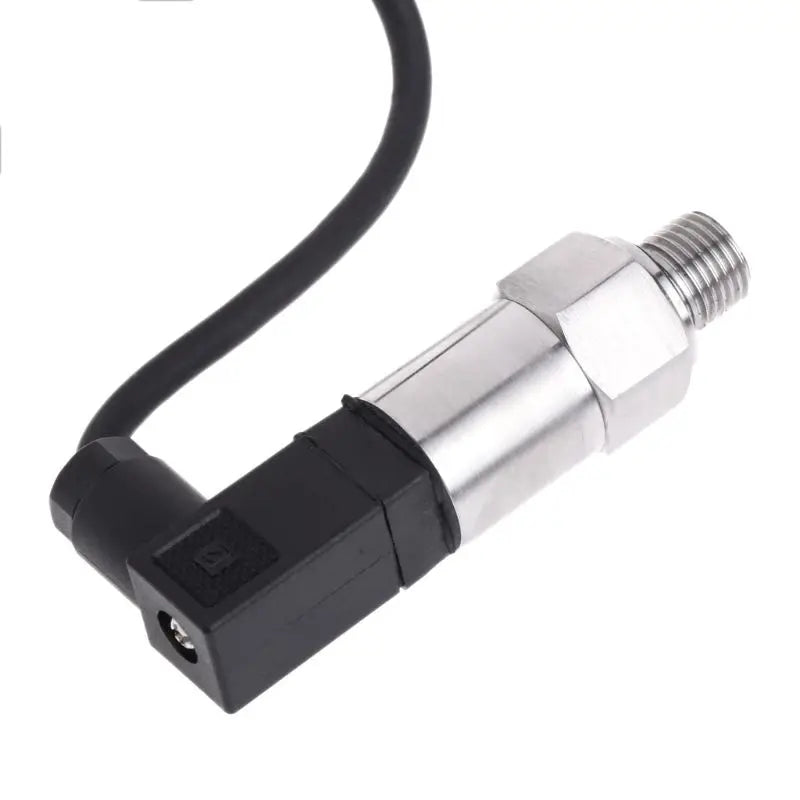 Compact Pressure Transducer 4-20mA Output G1/4" Silicon Pressure Transmitter Transducer for Water Gas Oil Metal