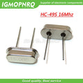 50pcs SMD HC-49S 16.000mhz 16MHz 20ppm 20pF quartz resonator crystal