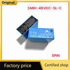 Original SMIH-48VC-SL-C DC48V 16A 48V DIP-8 electromagnetic relay