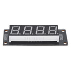 0.56 Inch Digital Display Module TM1637 Driver 4-Digit IC Display Module 7-segment 5V TM1637.h Display Multicolors for Arduino