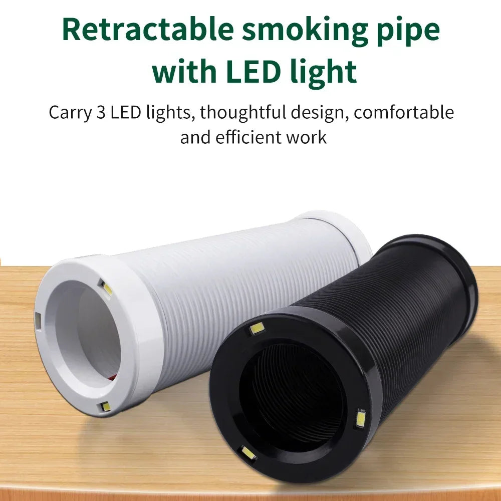 LUXIANZI 60w Soldering Smoke Absorber ESD Fume Extractor LED Light Activated Carbon Filter Sponge Solder Smoking Instrument 220v