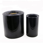 130mm~350mm 1KG PVC Heat Shrink Tube Black Shrinkable Cable Sleeve For 18650 Lithium Battery Pack Insulating Sleeve Shrink Tube