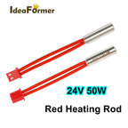 100K Thermistor Temperature Sensor XH1.25 Terminal 3D Printer Parts 24V 40W/50W Cartridge Heater XH2.54 For Ender-3 S1 Hotend
