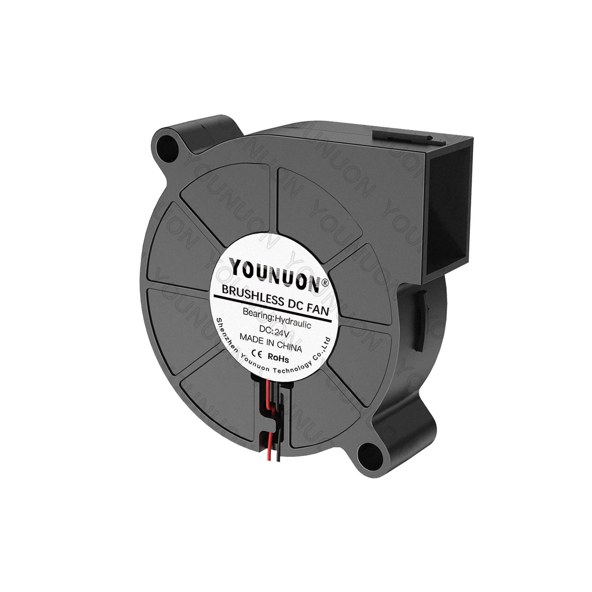 5015 50mm DC 24V 12V 5V 2Pin Dual Ball/Sleeve Bearing Brushless Cooling Turbine Blower Fan 50mm x 15mm Blower Cooler Fan