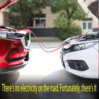 4-meter Fully Enclosed Car Battery Jumper Wire, Pure Copper Connection Wire, Thickened Jumper Wire, Jumper Wire Jumper Cable