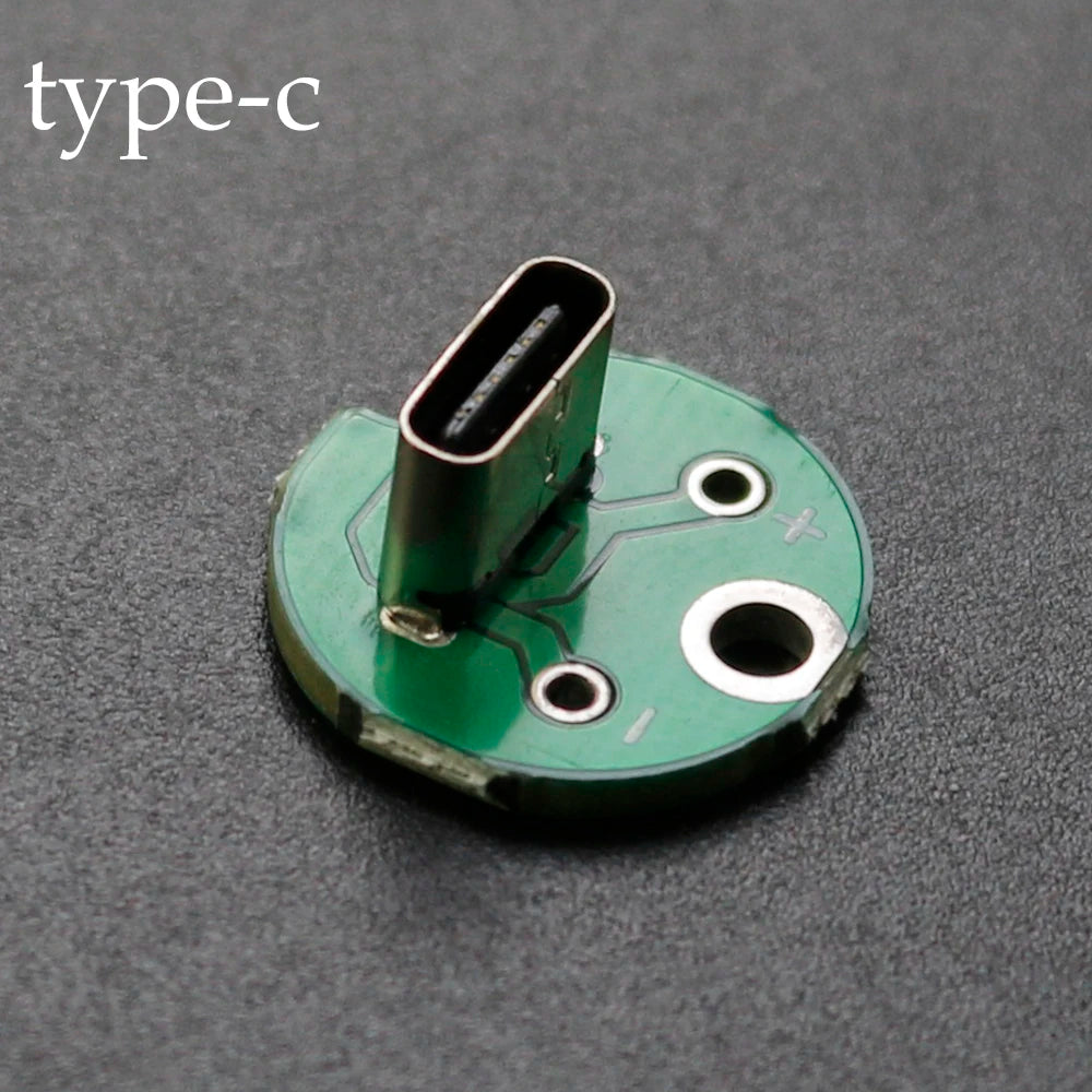1pcs Vertical USB 3.1 Type-C Female Male Head Connector PCB Converter Adapter Breakout Test Board 90/180 Degree Vertical