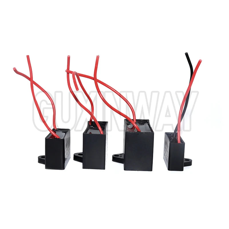 CBB61 Fan Capacitor 450V 1UF 1.2UF 1.5UF 2UF 2.5UF 3UF 4UF 5UF 6UF10UF Ceiling Fan Motor Run Rectangle Capacitor CBB61