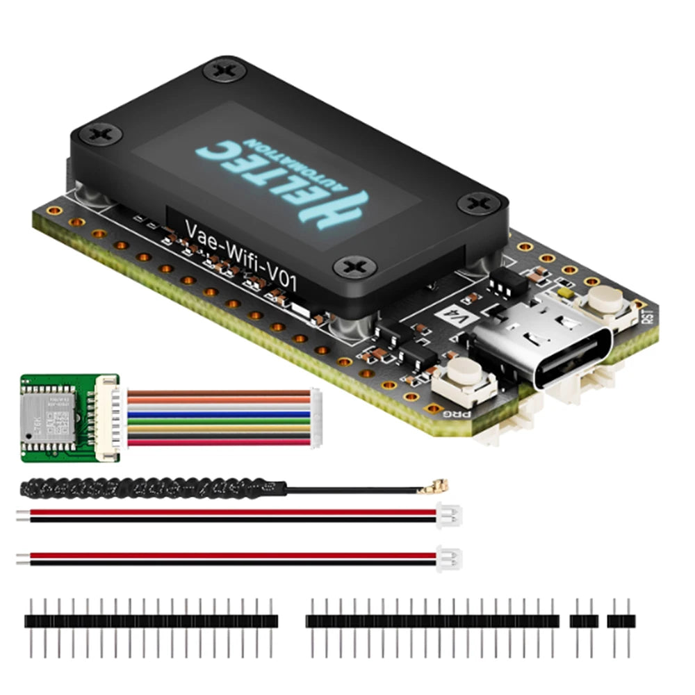 Heltec V4 ESP32 Development Board Upgraded ESP32-S3 SX1262 LoRa Module WiFi Bluetooth 2MB with 915MHz Antenna for Meshtastic