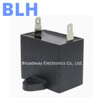 CBB61 fan air conditioner plug-in starting capacitor 450V 1UF 1.2UF 1.5UF 2U 2UF 2.5UF 3U 3UF 3.5U 3.5UF 4U 4UF two plug-in pins