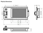 DIYmall WiFi Kit 32 (V3) ESP32 Development Board with 0.96" OLED Screen, CP2102 for Arduino IoT Smart Home