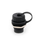 Waterproof D Type Chassis Connector,Type C Female to Female USB-C Converter Adapter Type-C Panel Mount DIY Jack with Dust Cover
