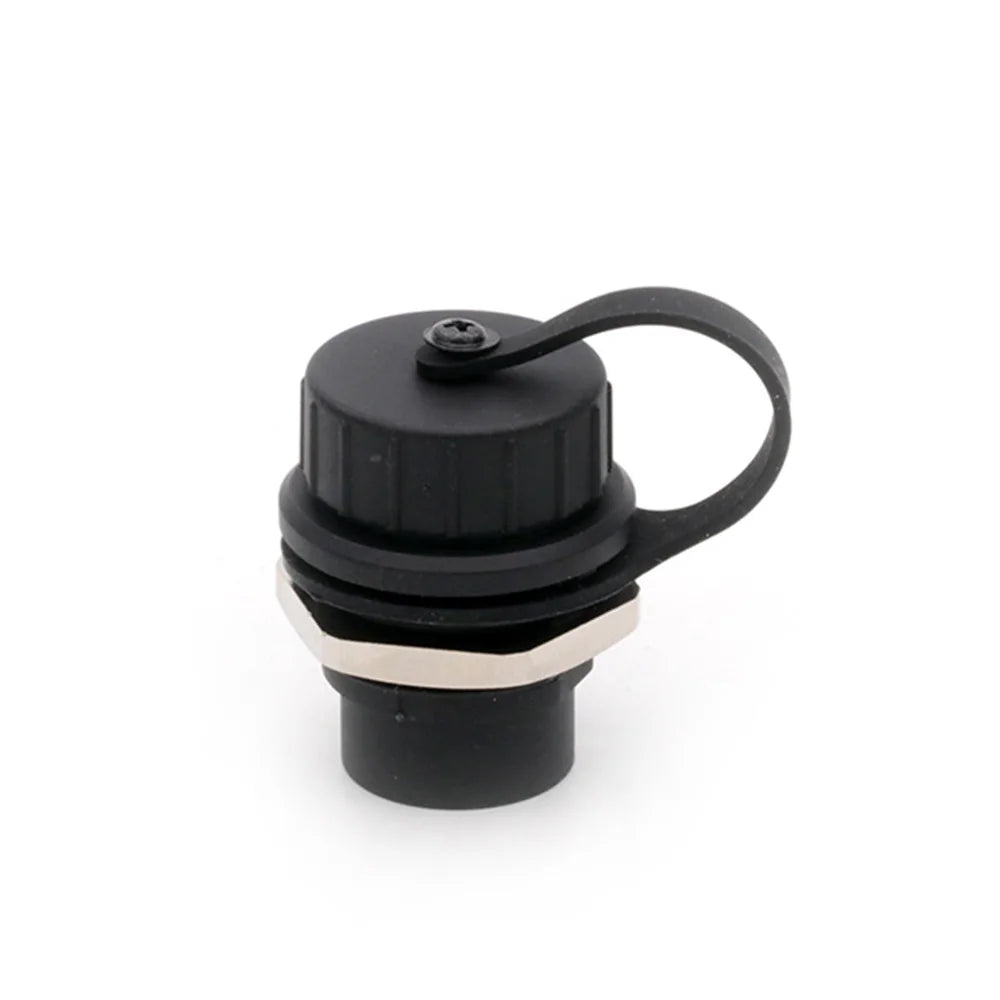 Waterproof D Type Chassis Connector,Type C Female to Female USB-C Converter Adapter Type-C Panel Mount DIY Jack with Dust Cover