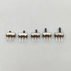 20Pcs SK12D07VG/SS12D00/SS12F15 Toggle Switch 3 Pin 1P2T PCB Slide Switch DIP ON-OFF Handle High:2mm/3mm/4mm/5mm/6mm