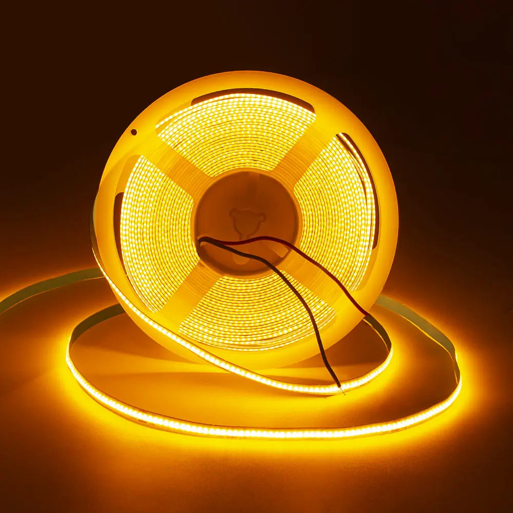 1M 5M 8M 10M 24V COB Led Strip Light Warm White Red Green Ice Blue Pink Golden Yellow Led Tape Adhesive Decor Lighting For Room