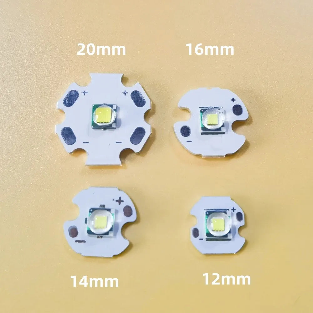 High Power LED 10W 5050 XLM T6 Led Chip Diodes 3V 3.7V Flashlights Parts DIY For Bicycle Car Accessories Headlamp