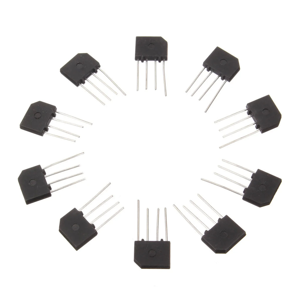 NEW SAMIORB 10PCS KBP307 Ridge Rectifier KBP 307 Power Diode 3A 1000V Electronica Componentes