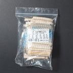 300PCS Metal Film Resistor Set 1/2W 1W 30 Values 0.1R~750R 1K~820K High Precision 1% Assortment Kit for Electronics Repair