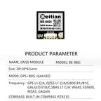 Beitian BE Series BE-180 - BE-882 GNSS Module Ublox M10 TTL Built-in IST8310 Compass BDS GPS GALILEO FPV UAV Flight Control