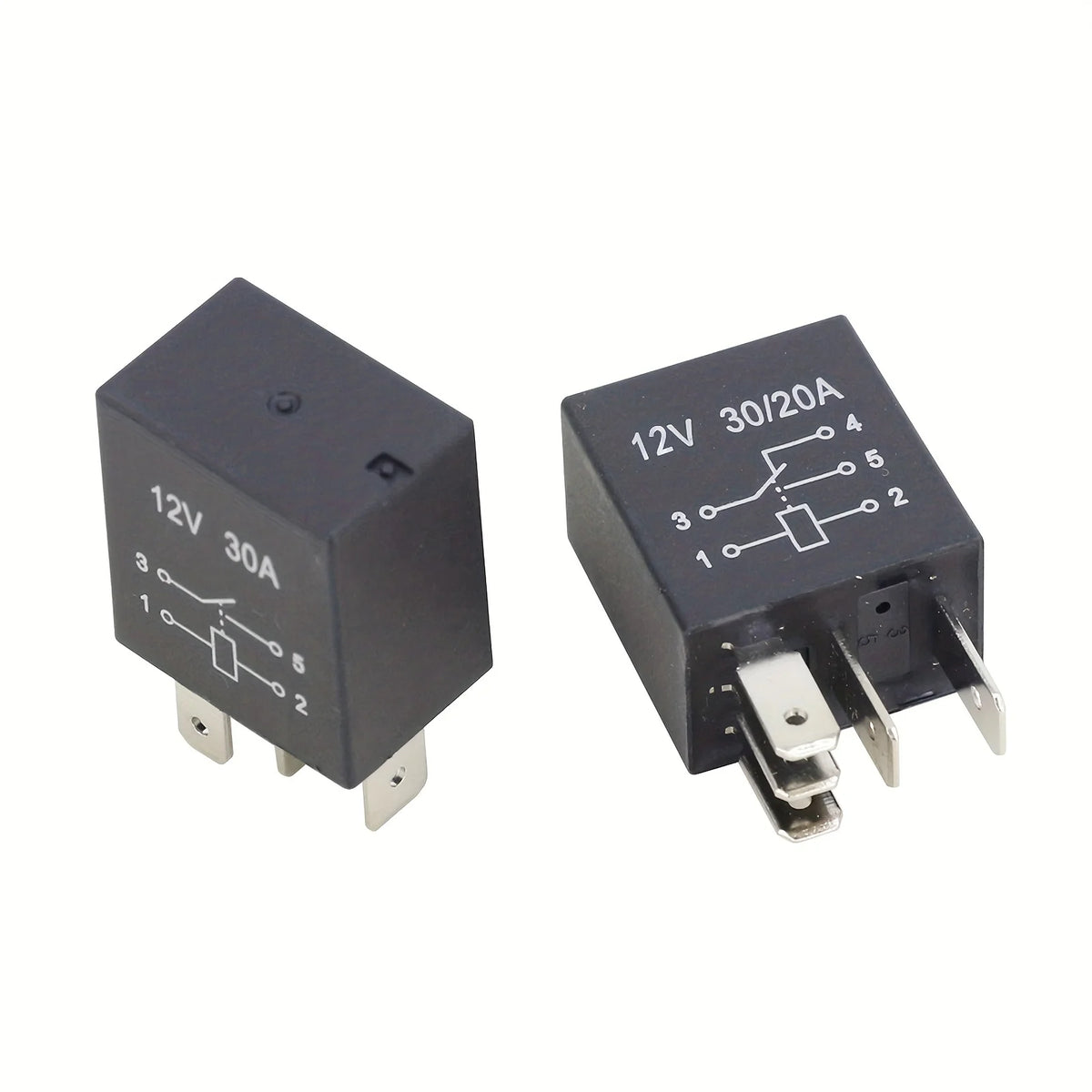 Automobile High Beam Lamp and Low Beam Lamp 12V/30A Air Conditioning Safety Box Pump Refitted Car Relay