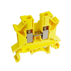 10Pcs UK2.5 Terminal Block UK2.5B Screw Connection Connect Strip 2.5B 2.5mm² Cable Electrical Din Rail Wire Connector